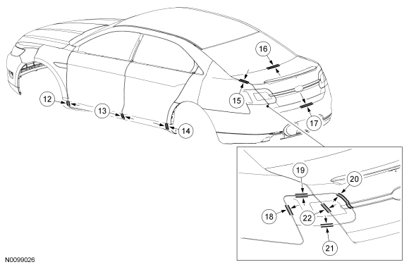 Ford Taurus. Body