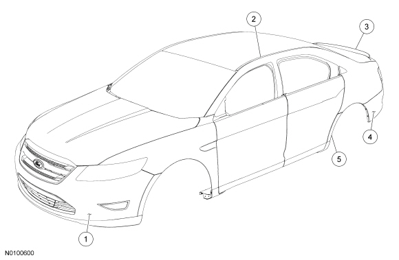 Ford Taurus. Body