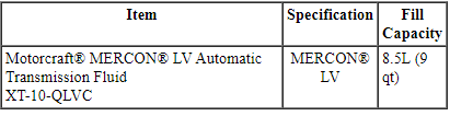 Ford Taurus. Automatic Transmission