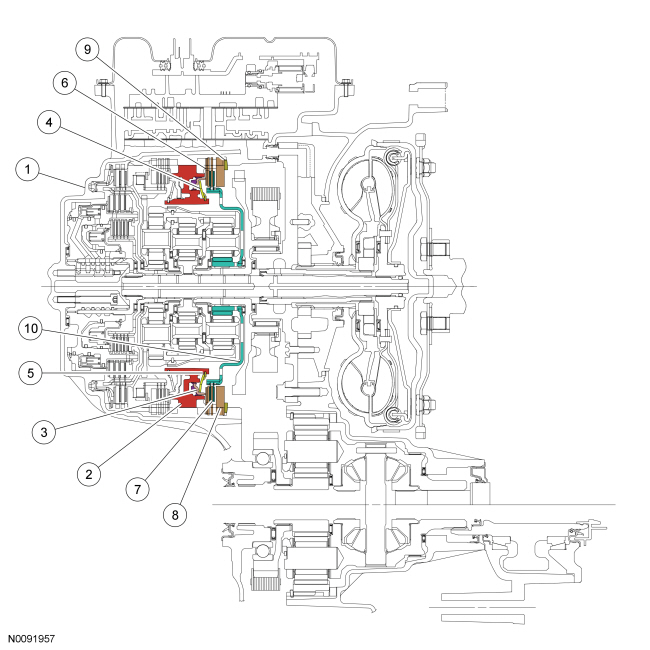 Ford Taurus. Automatic Transmission