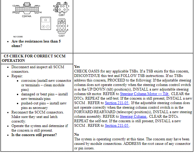 Ford Taurus. Steering System