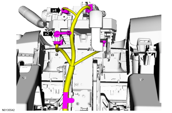 Ford Taurus. Steering System