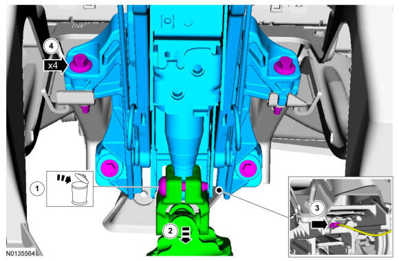 Ford Taurus. Steering System