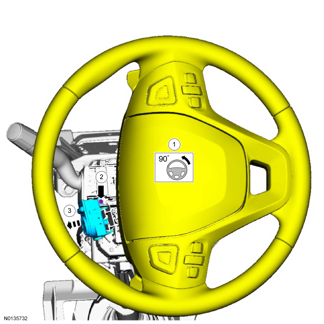 Ford Taurus. Steering System