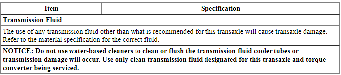 Ford Taurus. Automatic Transmission