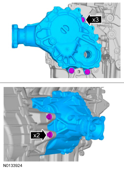 Ford Taurus. Manual Transmission, Clutch and Transfer Case